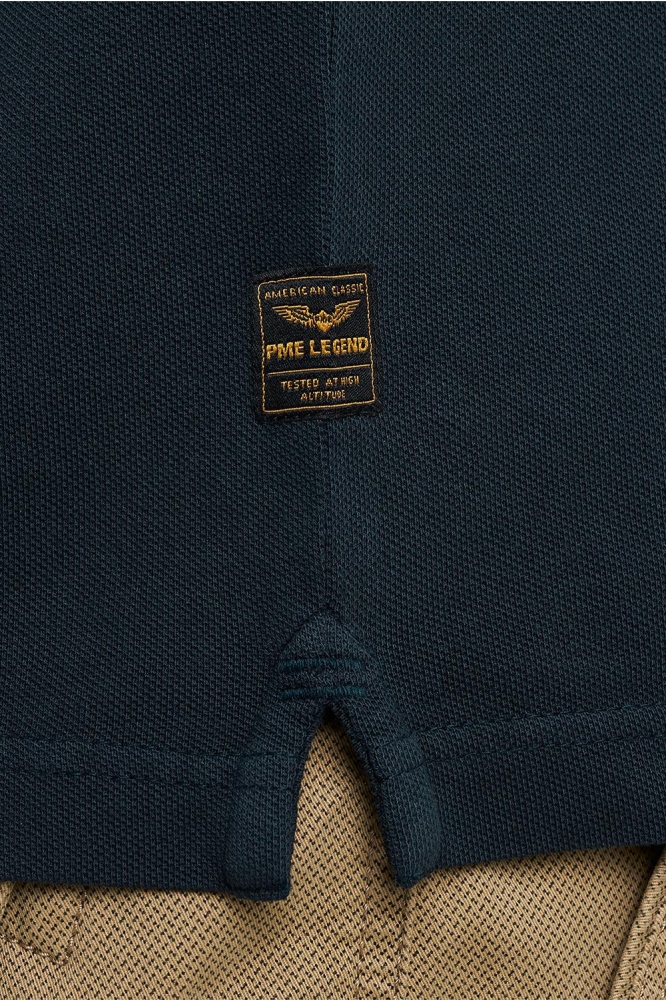 POLO SHIRT WITH GARMENT DYE WASH PPSS2402850 5281